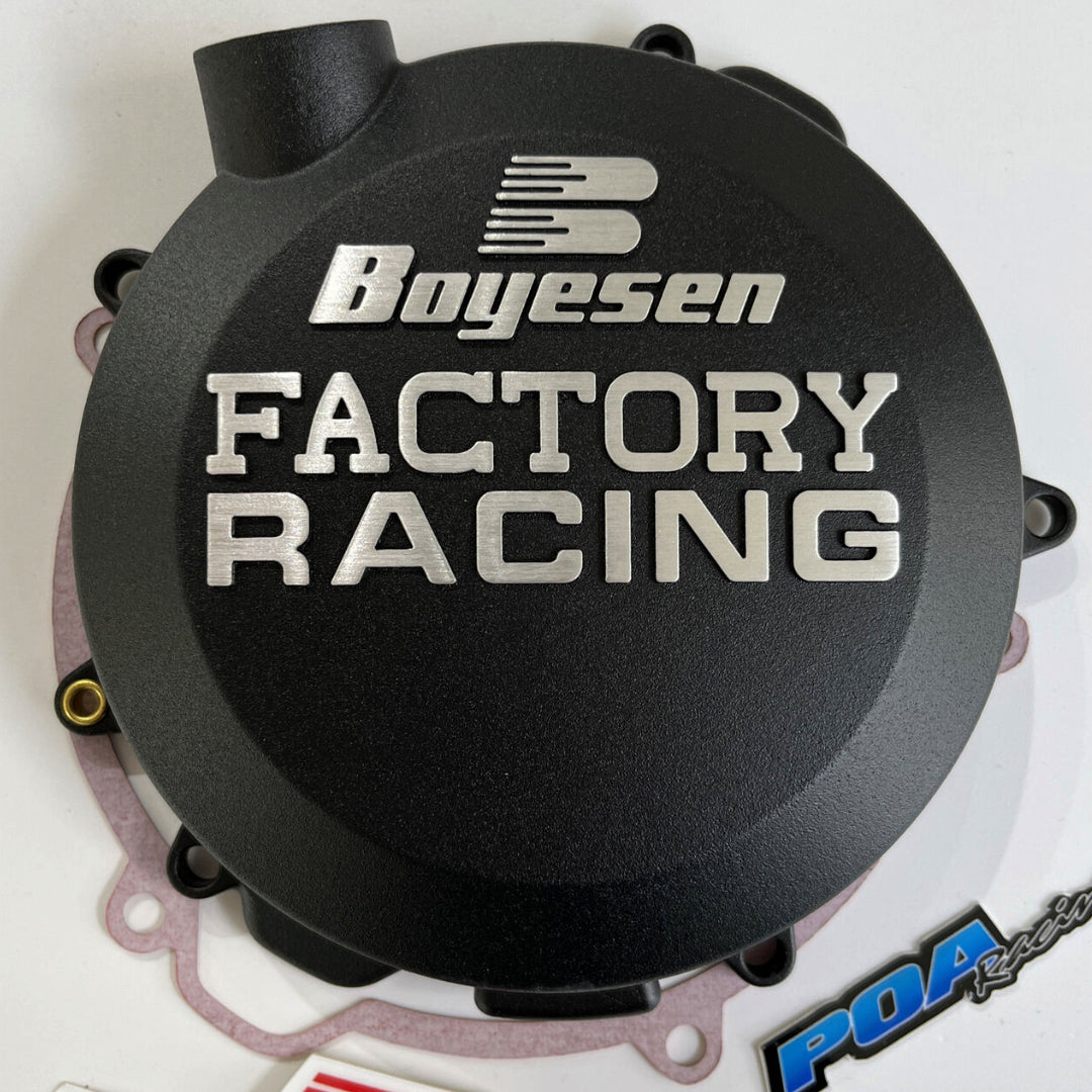 Boyesen Clutch Cover KTM/HUSKY/GAS SX/TC/MC125-150 16-22, EXC/XC-W/TE/TX125-150 17-22 BLACK