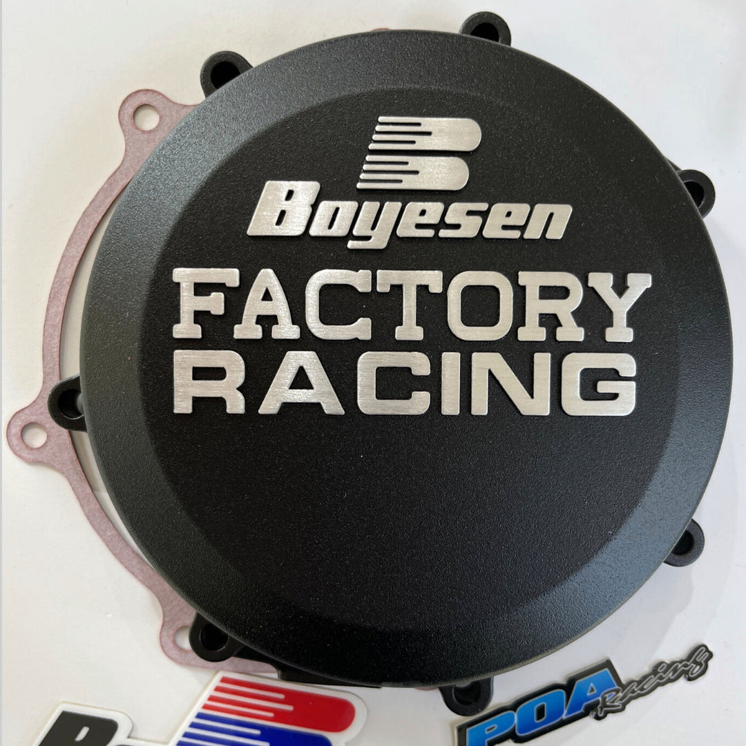 Boyesen Clutch Cover YAMAHA YZ250F 14-18, YZ250FX 15-19, WR250F 15-19 Black