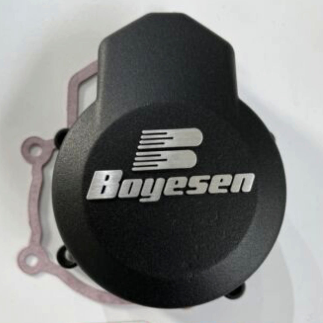 Boyesen Ignition Cover KTM/HUSKY/GAS SX85 18-22, TC85 18-22, MC85 21-22 BLACK