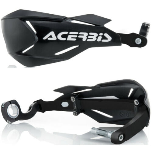 Acerbis X-Factory Handguards Complete with fitting kit Black/Black