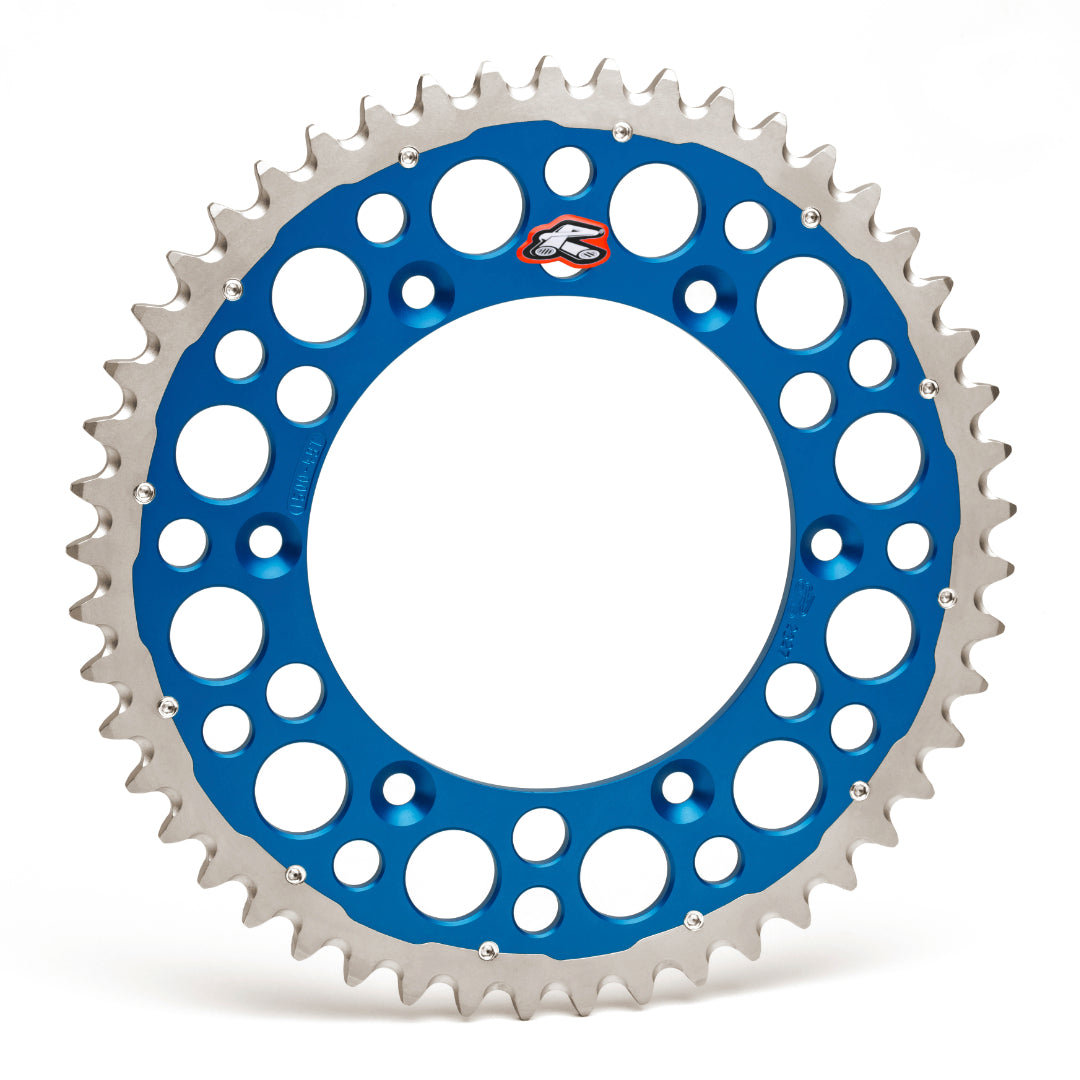Renthal Twinring Rear Sprocket KTM SX/SXF EXC/EXC-F 91-26, Husky TC/FC/TE/FE 14-26 Gas Gas MC/EC/EX 21-26, Triumph TF 250/450 X/E 25-26 Blue