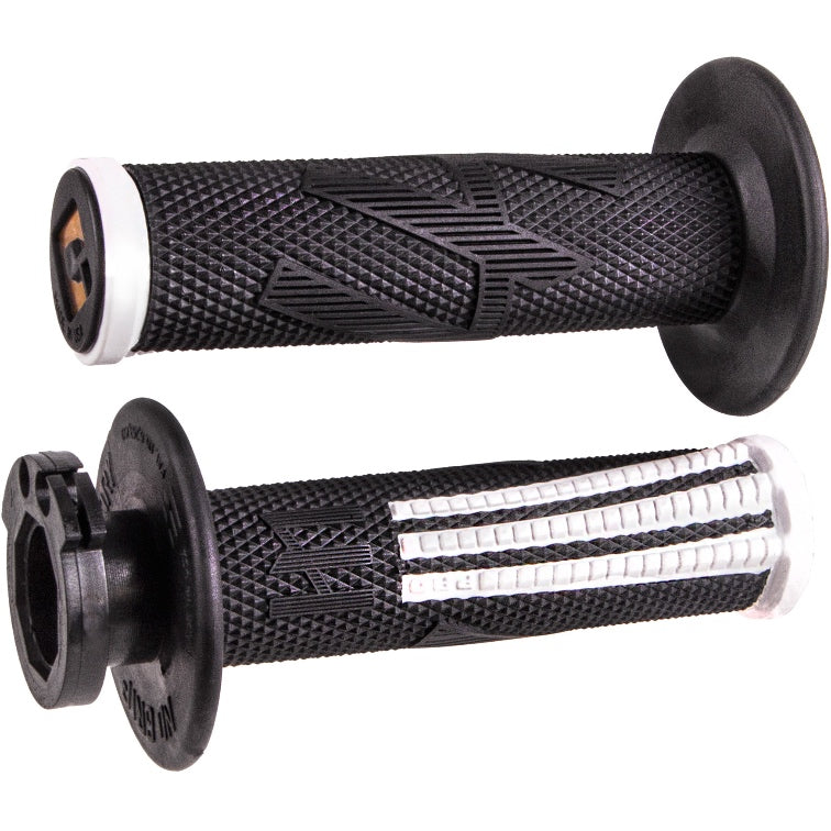 ODI Lock-On Grips EMIG Pro V2 Black/White