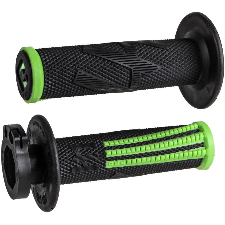 ODI Lock-On Grips EMIG Pro V2 Black/Green