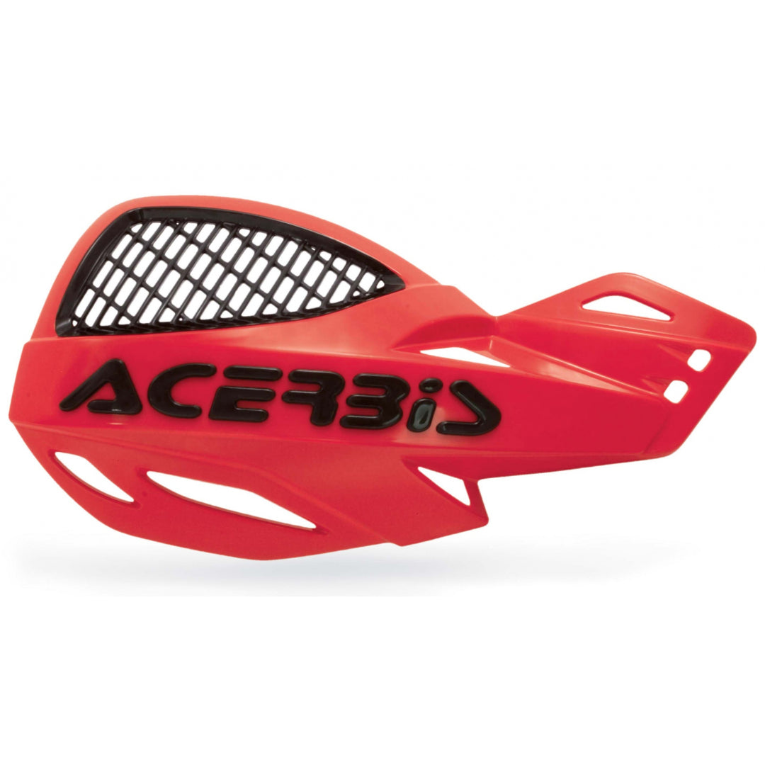 Acerbis Uniko Vented MX Handguards Red/Black