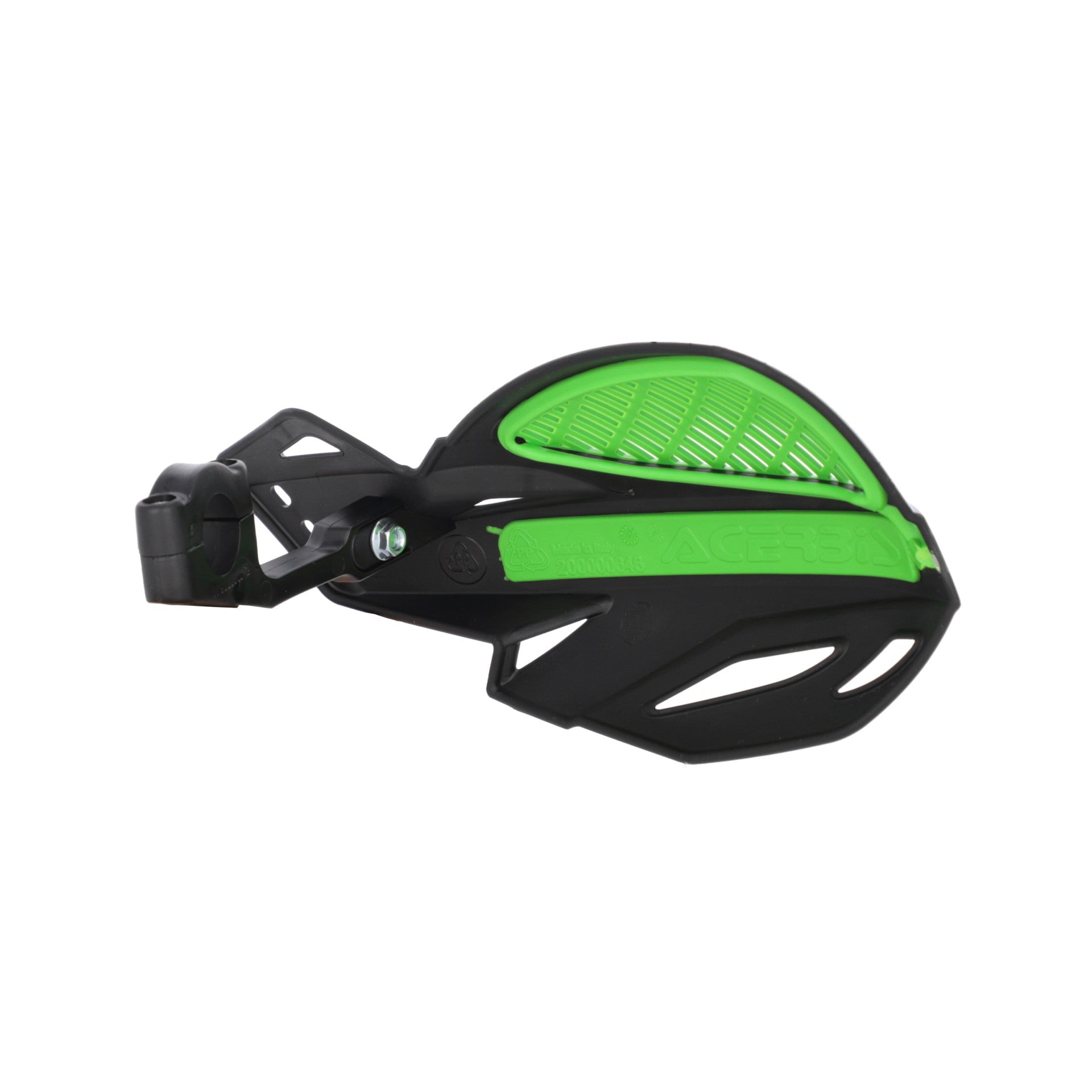 Acerbis Uniko Vented MX Handguards Black/Green