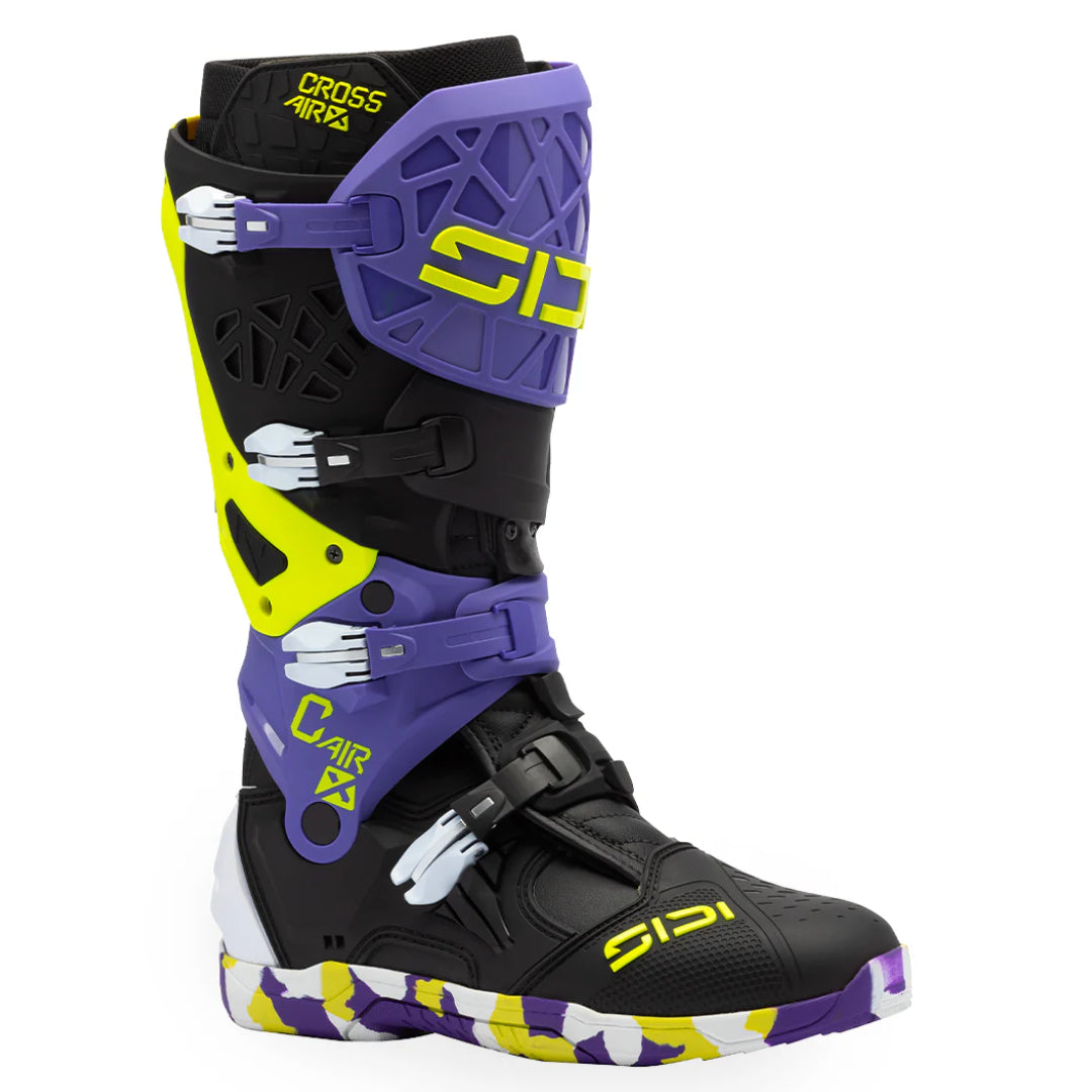 Sidi Crossair X CE Boots Black/Purple Violet