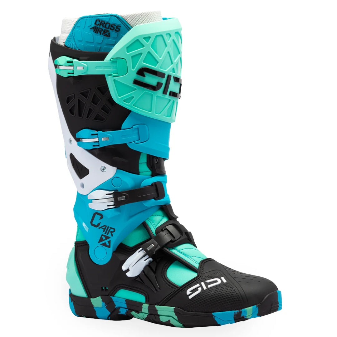 Sidi Crossair X CE Boots Messy Cyan