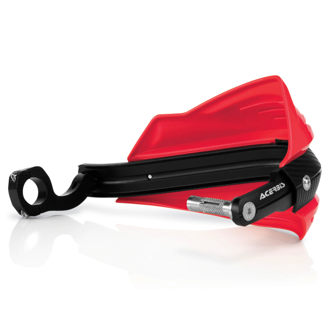 Acerbis X-Factor Handguards Complete with fitting kit Red