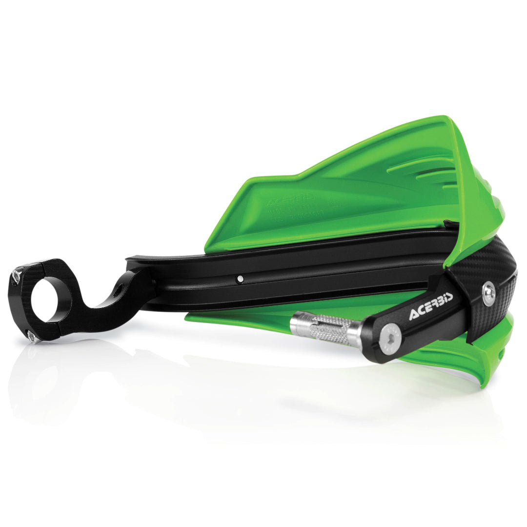 Acerbis X-Factor Handguards Complete with fitting kit Green
