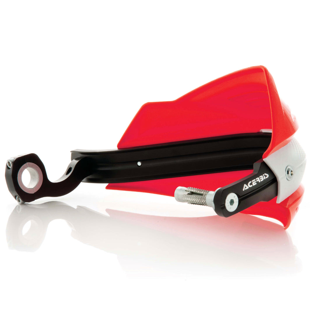 Acerbis X-Factor Handguards Complete with fitting kit Red/White