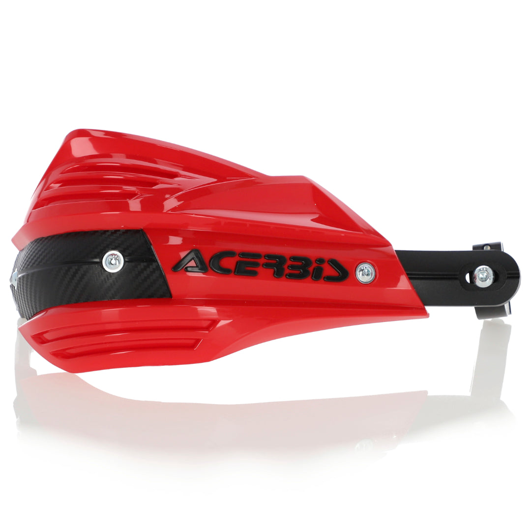 Acerbis X-Factor Handguards Complete with fitting kit Red/Black