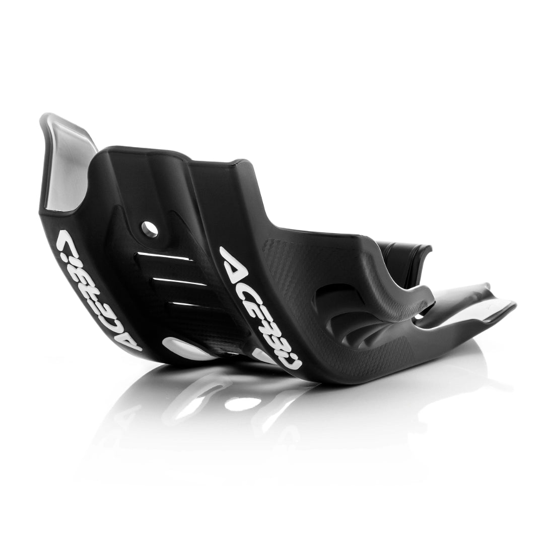 Acerbis Skid Plate KTM SXF 450 2016-2018, HUSKY FC 450 16-18, FE 450 17-19 Black/White