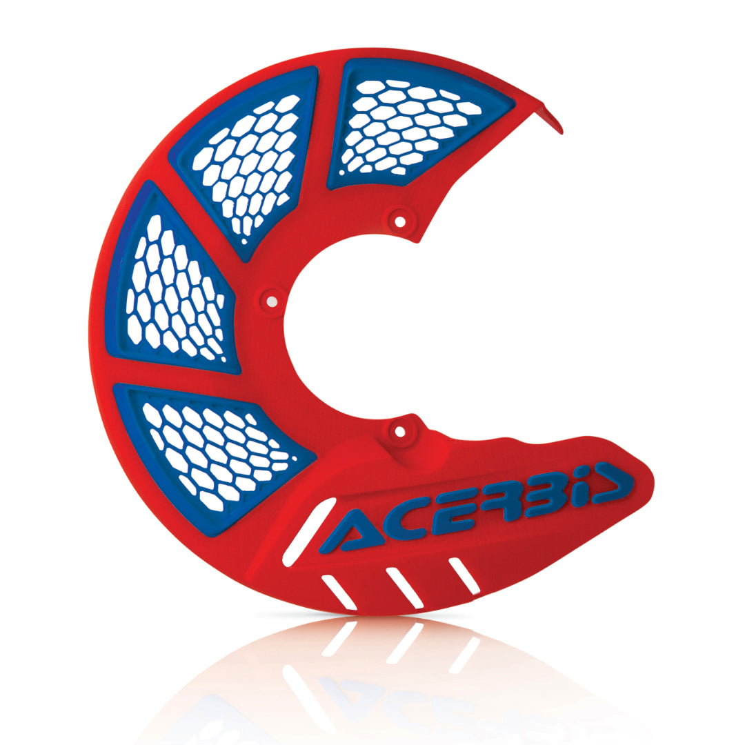 Acerbis X-Brake Vented Disc Cover Red/Blue