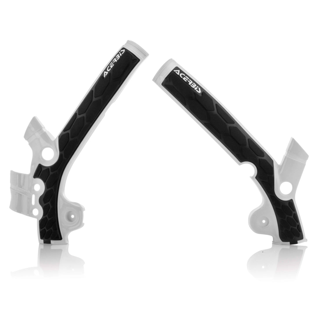 Acerbis X-Grip Frame Guards KTM SX 85 2013-2017, HUSKY TC 85 2014-2017 White/Black