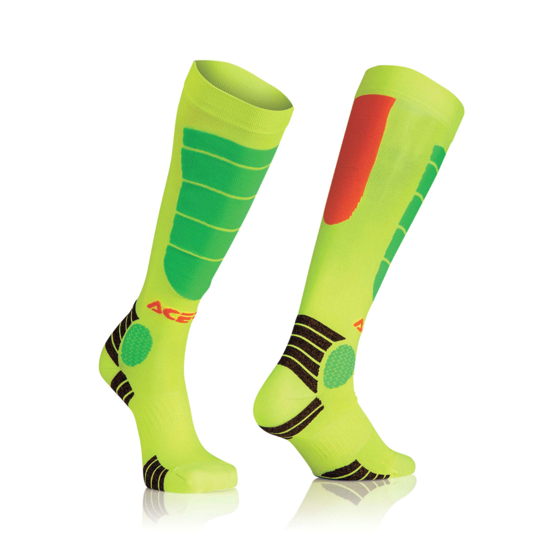 Acerbis YOUTH MX Impact Socks Orange/Yellow