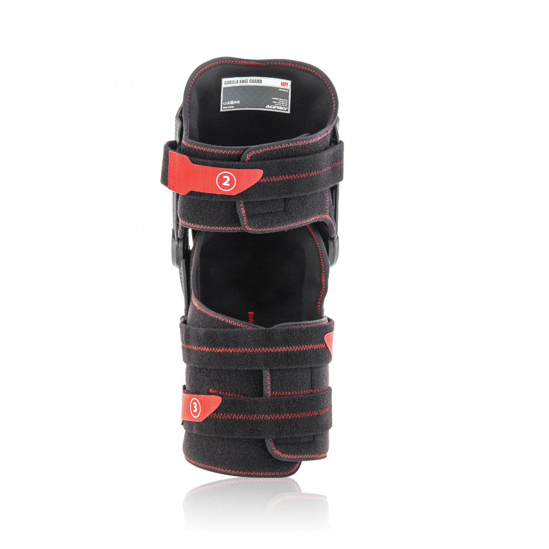 Acerbis Gorilla Knee Guards Black/Red