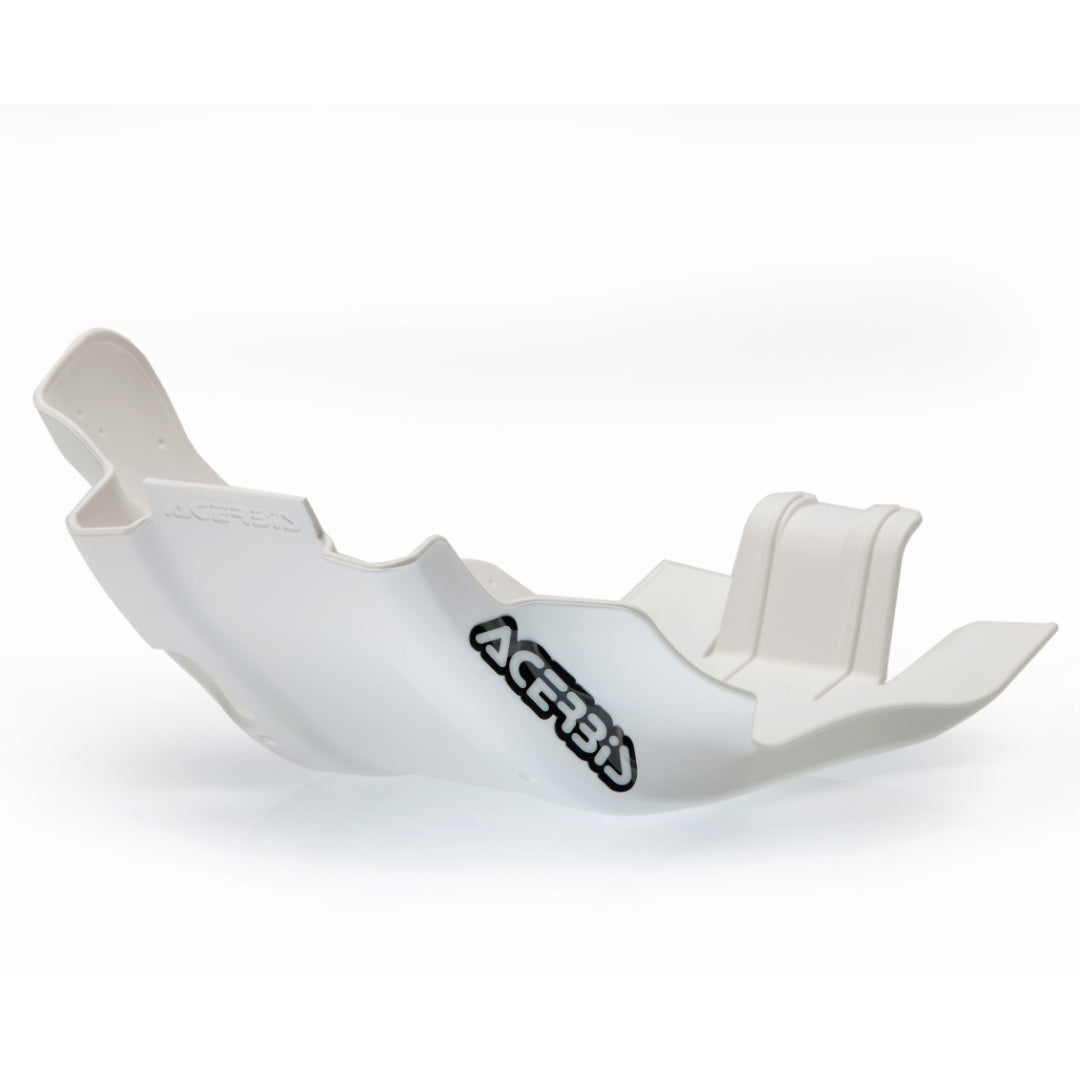 Acerbis Skid Plate KTM EXC 250/300 17-19, Husky TE 250/300 17-19 White