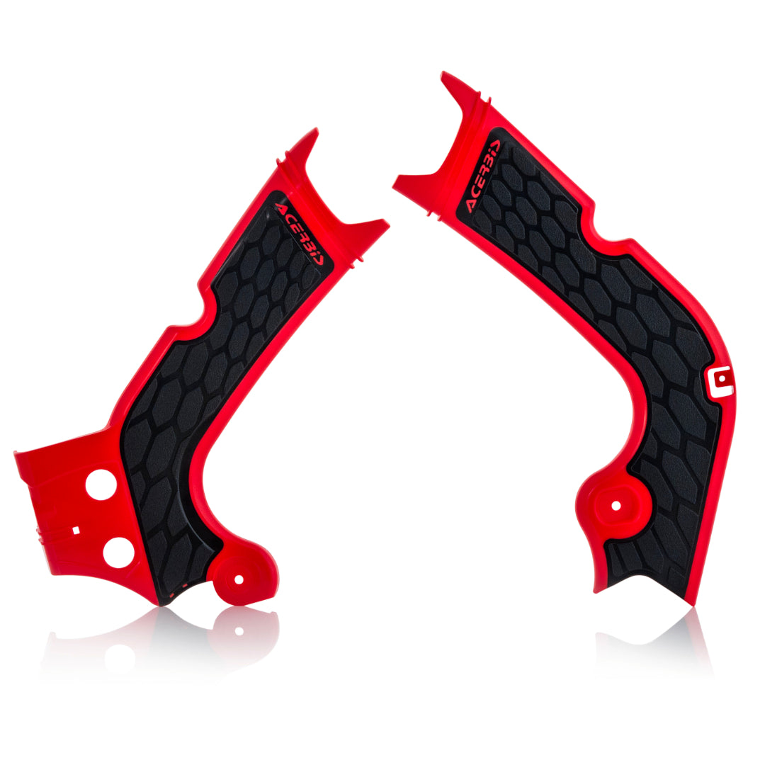 Acerbis X-Grip Frame Guards HONDA CRF 450R 17-18, CRF 250R 18-19, CRF 250RX 2019 Red