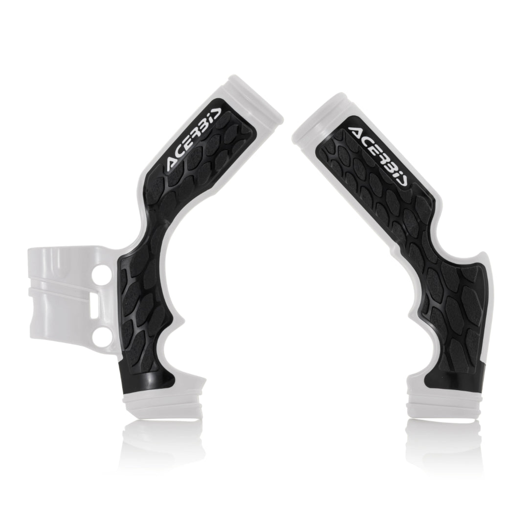 Acerbis X-Grip Frame Guards KTM SX 65 14-24, HUSKY TC 65 16-24, GAS GAS MC 65 21-23 White/Black