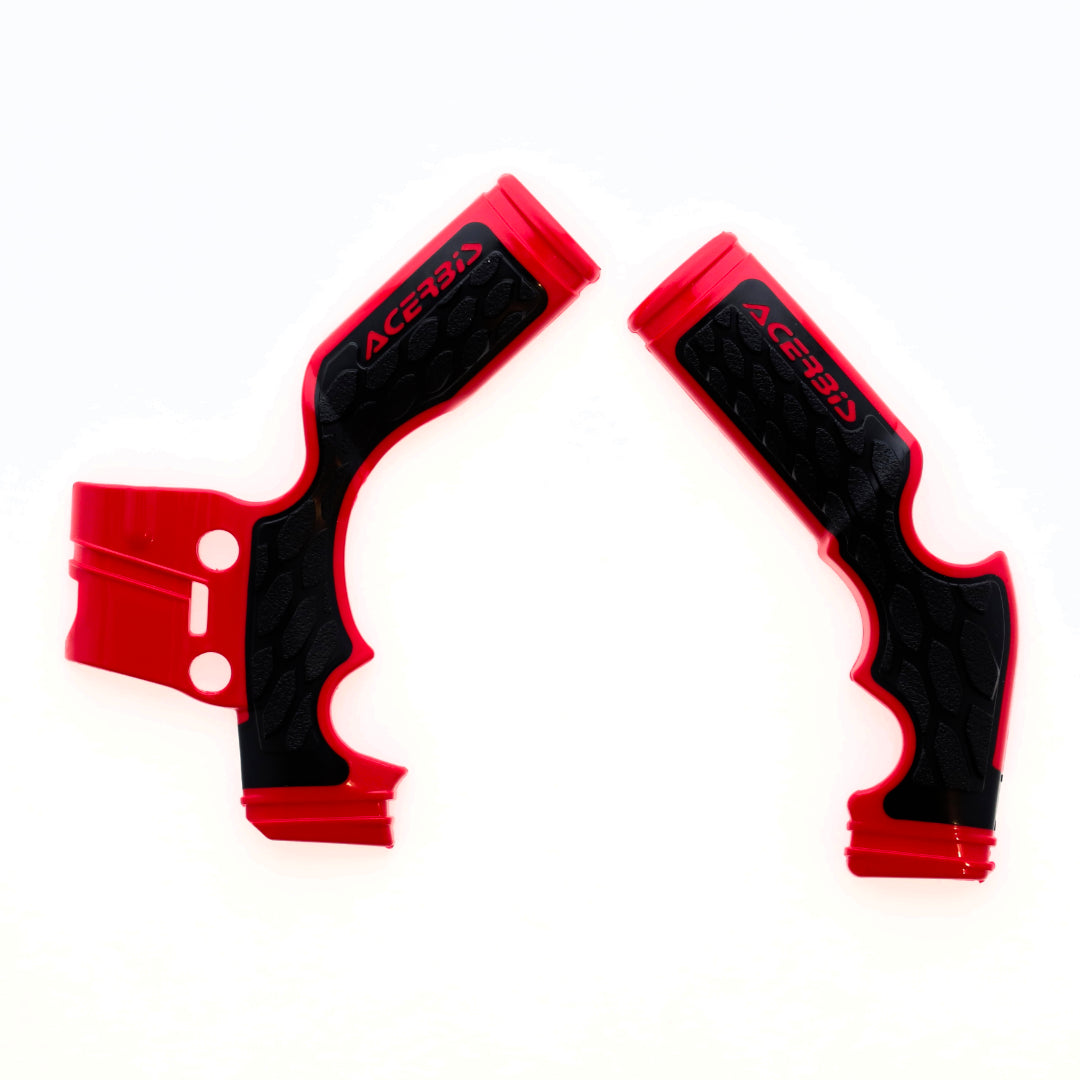 Acerbis X-Grip Frame Guards KTM SX 65 14-24, HUSKY TC 65 16-24, GAS GAS MC 65 21-23 Red/Black