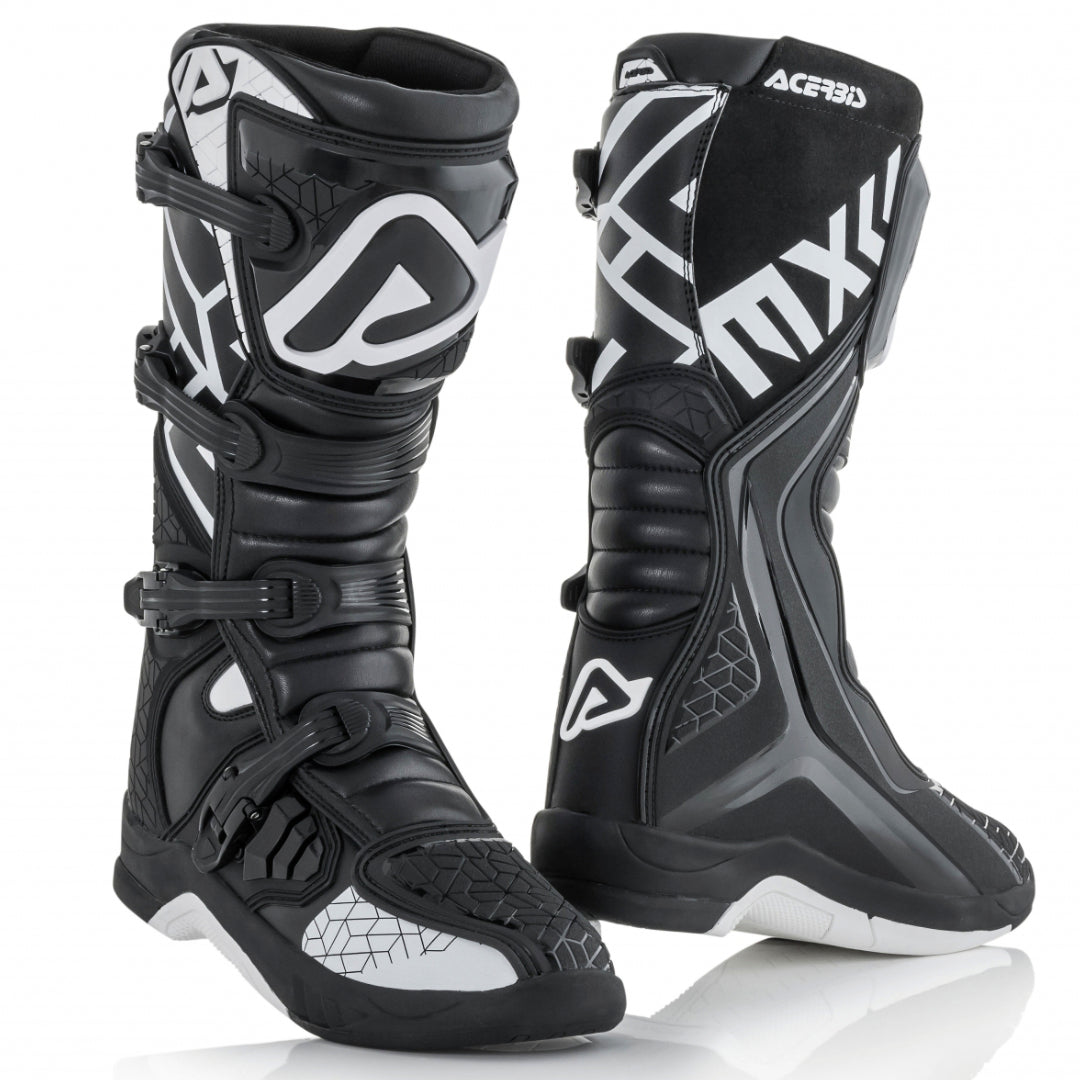 Acerbis X-Team MX Boots Black/White