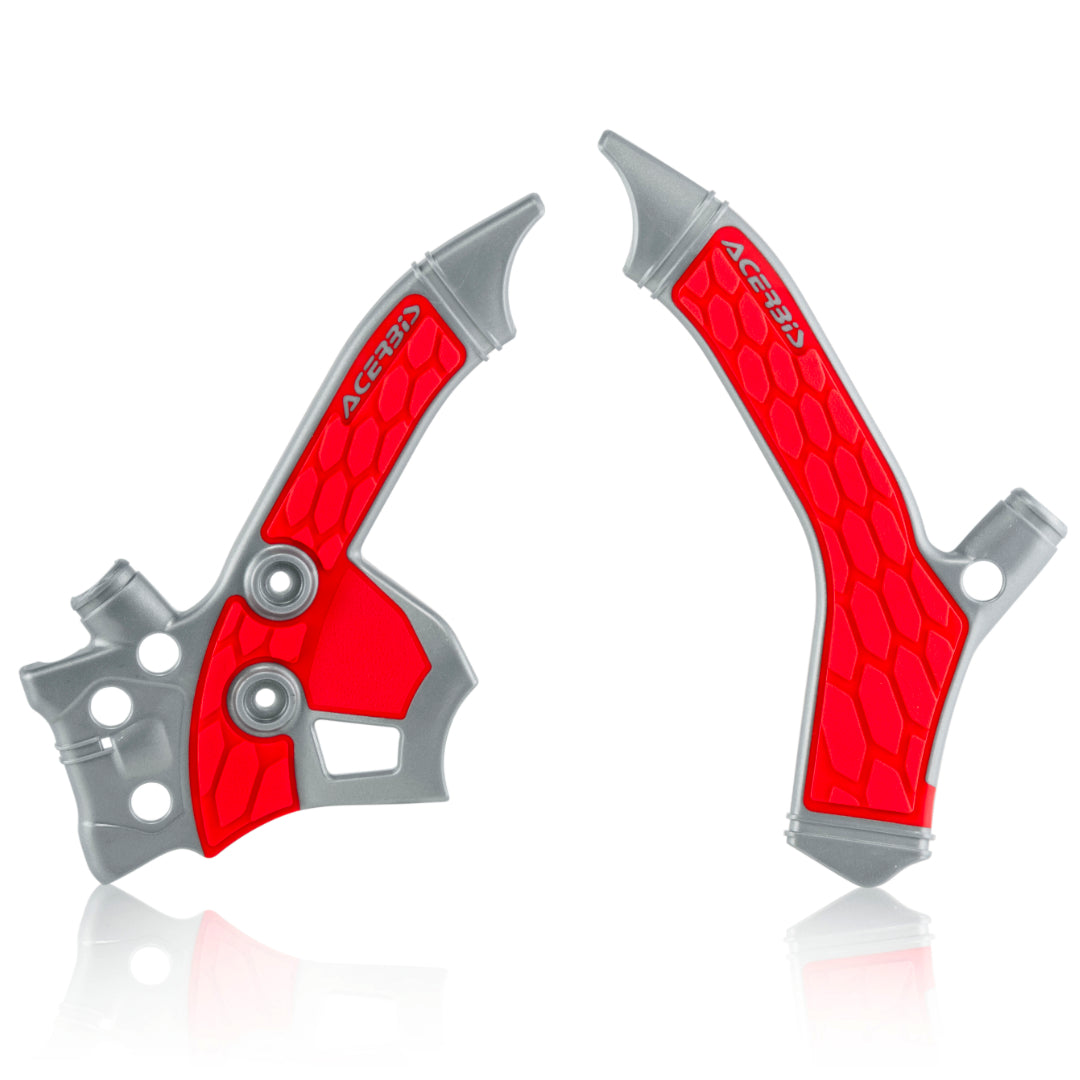 Acerbis X-Grip Frame Guards HONDA CRF 250L 2013-2020 Grey/Red