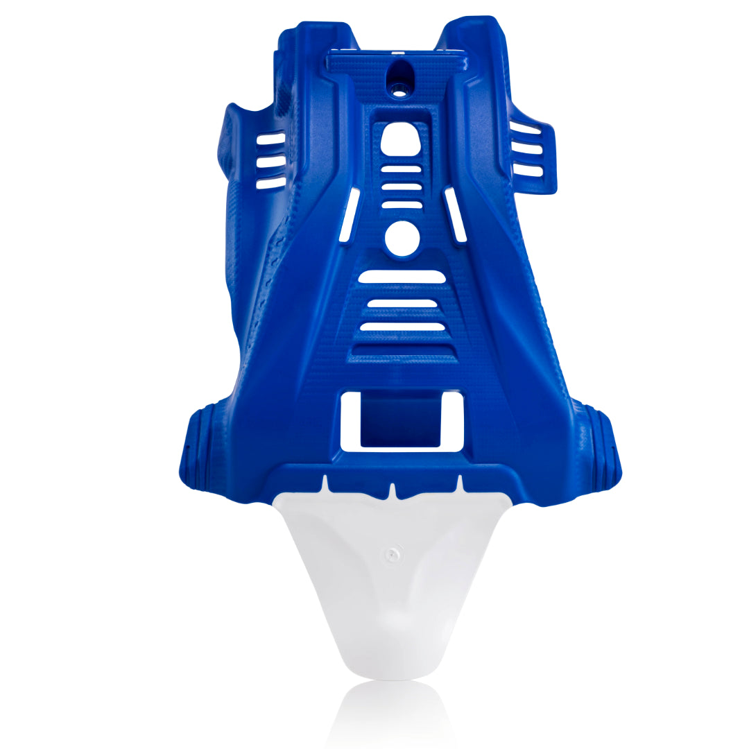 Acerbis Skid Plate YAMAHA YZ 125 2006-2023, FANTIC XX/XE 125 2021-2023 Blue/White