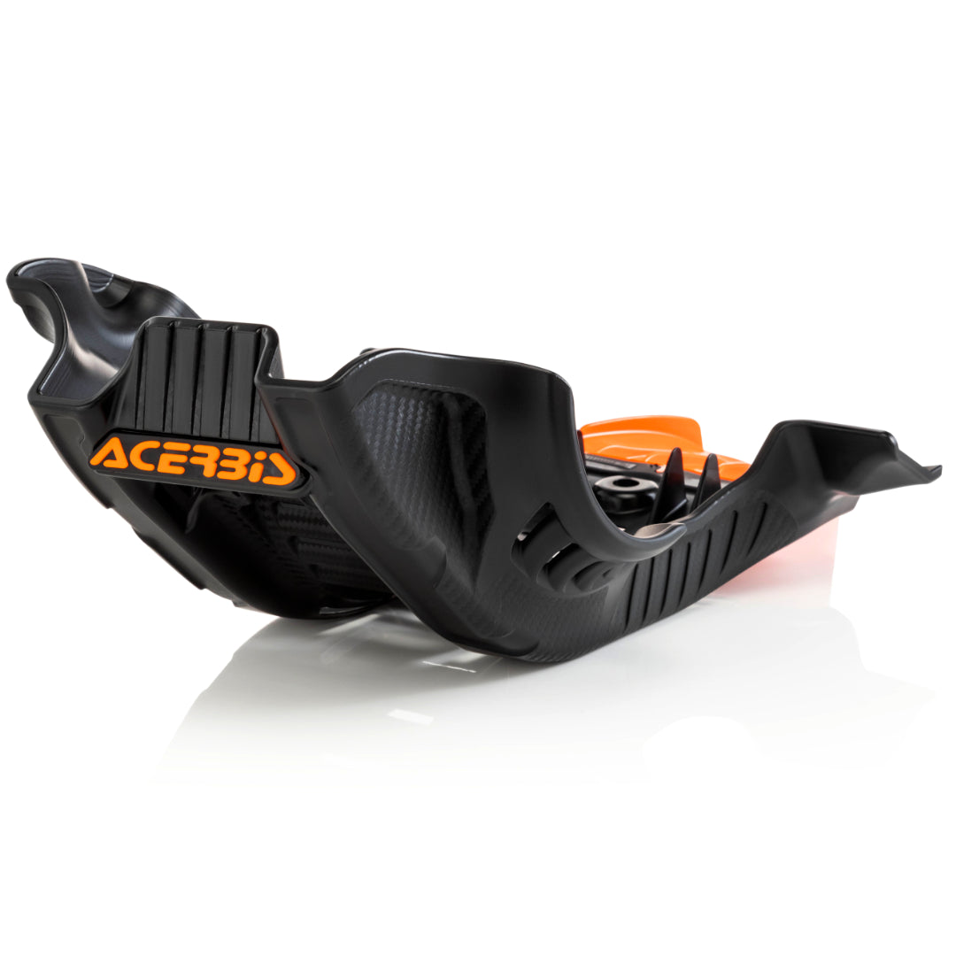 Acerbis Skid Plate KTM SXF 250/350 19-22, HUSKY FC 250/350 19-22 Black/Orange