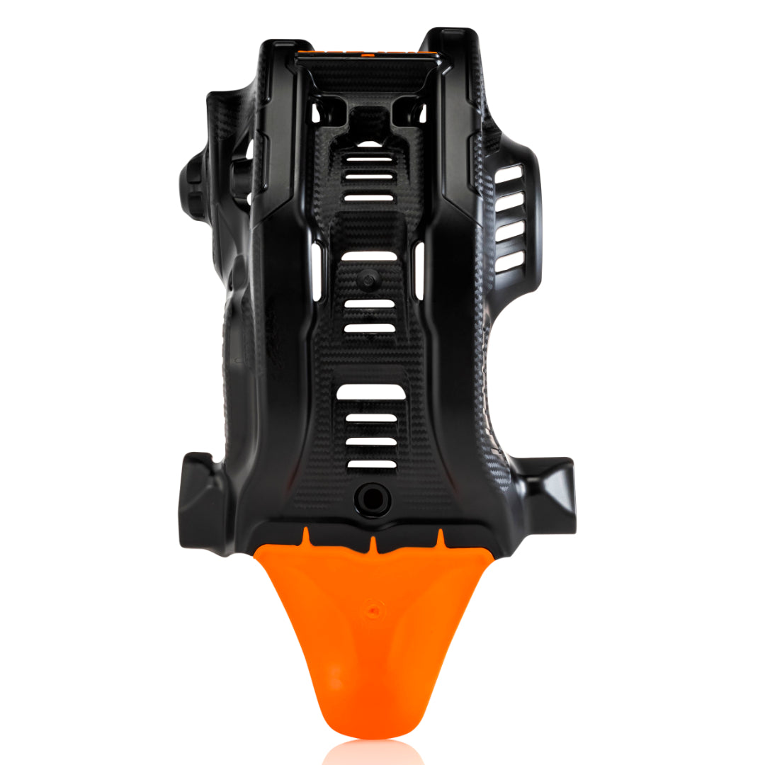 Acerbis Skid Plate KTM SXF 250/350 19-22, HUSKY FC 250/350 19-22 Black/Orange