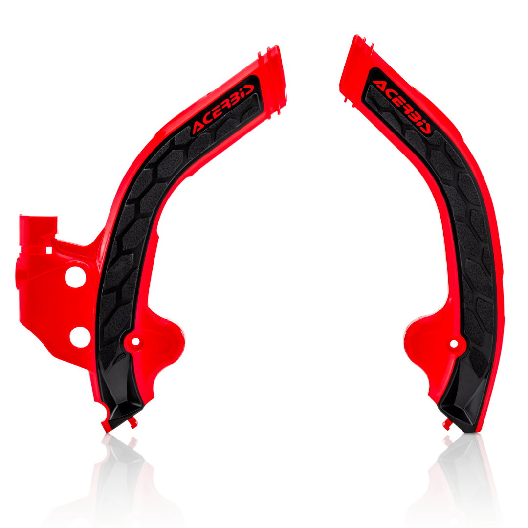Acerbis X-Grip Frame Guards BETA RR 125/200/250/300 2T 2020-2023, RR 350/390/430/480 2020-2023 Red/Black