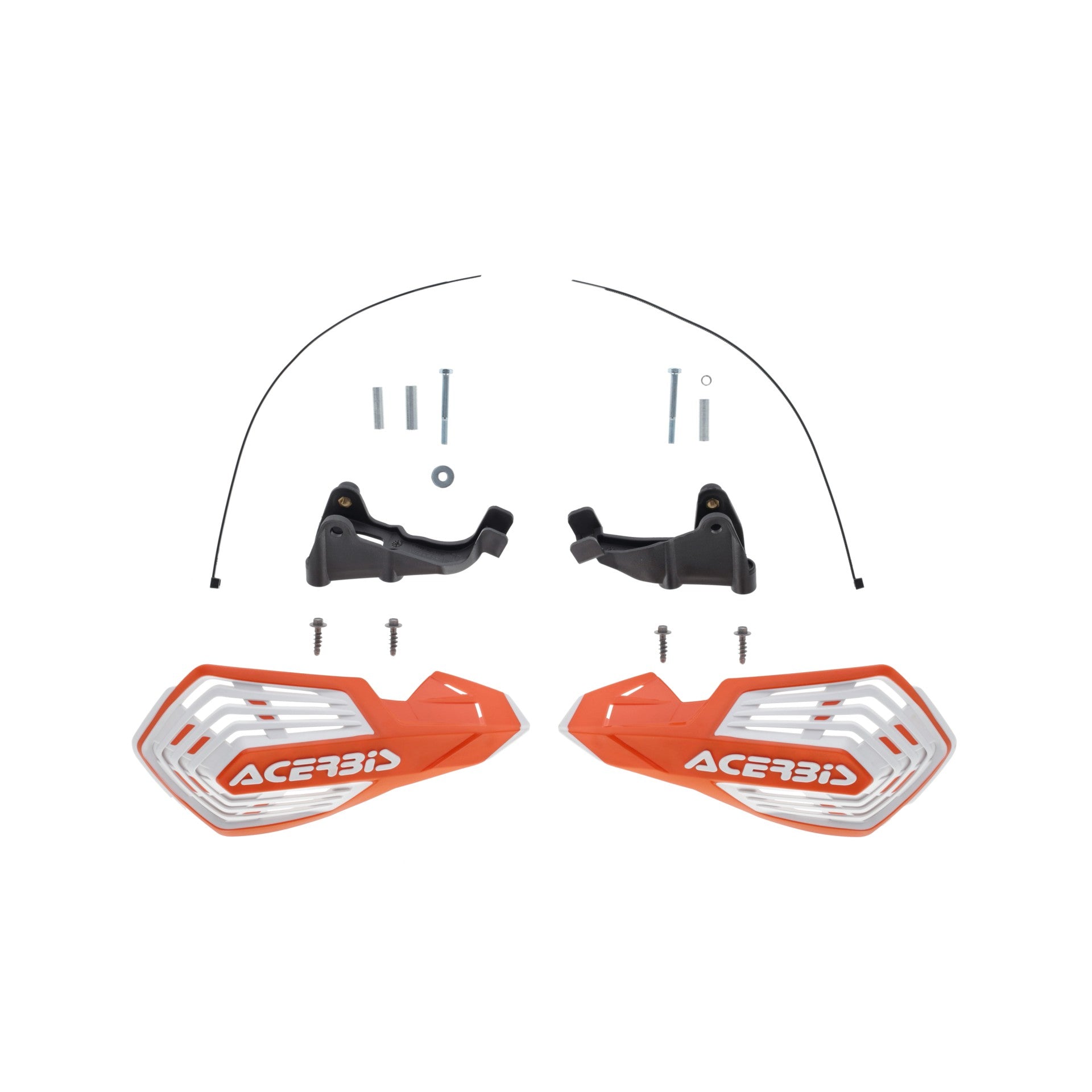 Acerbis K-Future MX Handguards KTM SX/SXF/EXC/EXC-F 14-26 Orange/White