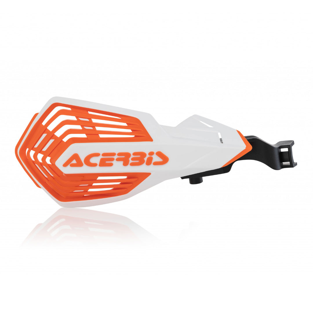 Acerbis K-Future MX Handguards KTM SX/SXF/EXC/EXC-F 14-26 White/Orange