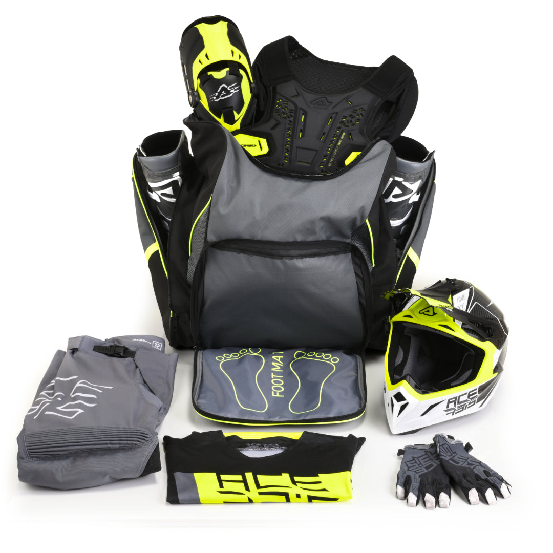 Acerbis Jerla Backpack Black/Yellow