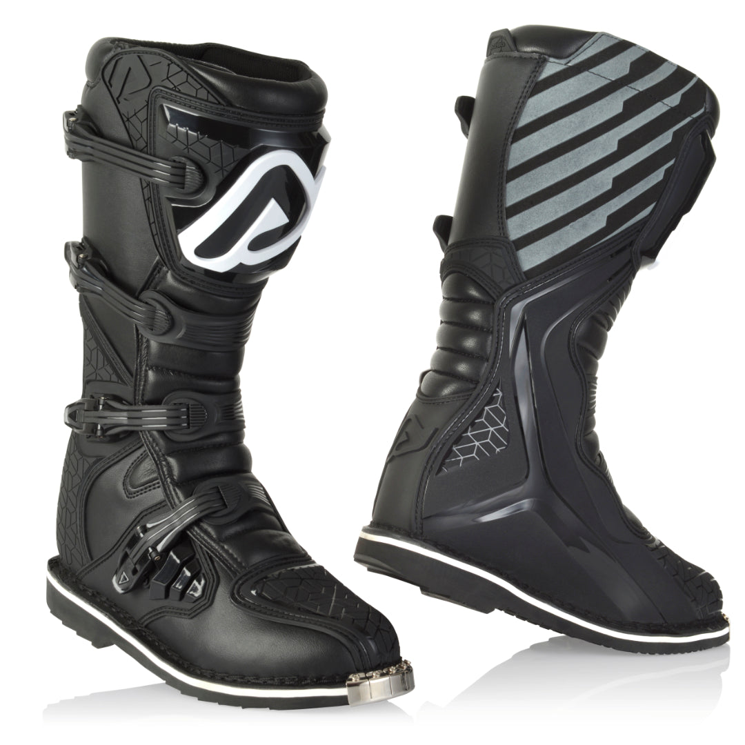 Acerbis E-Team MX Boots Black