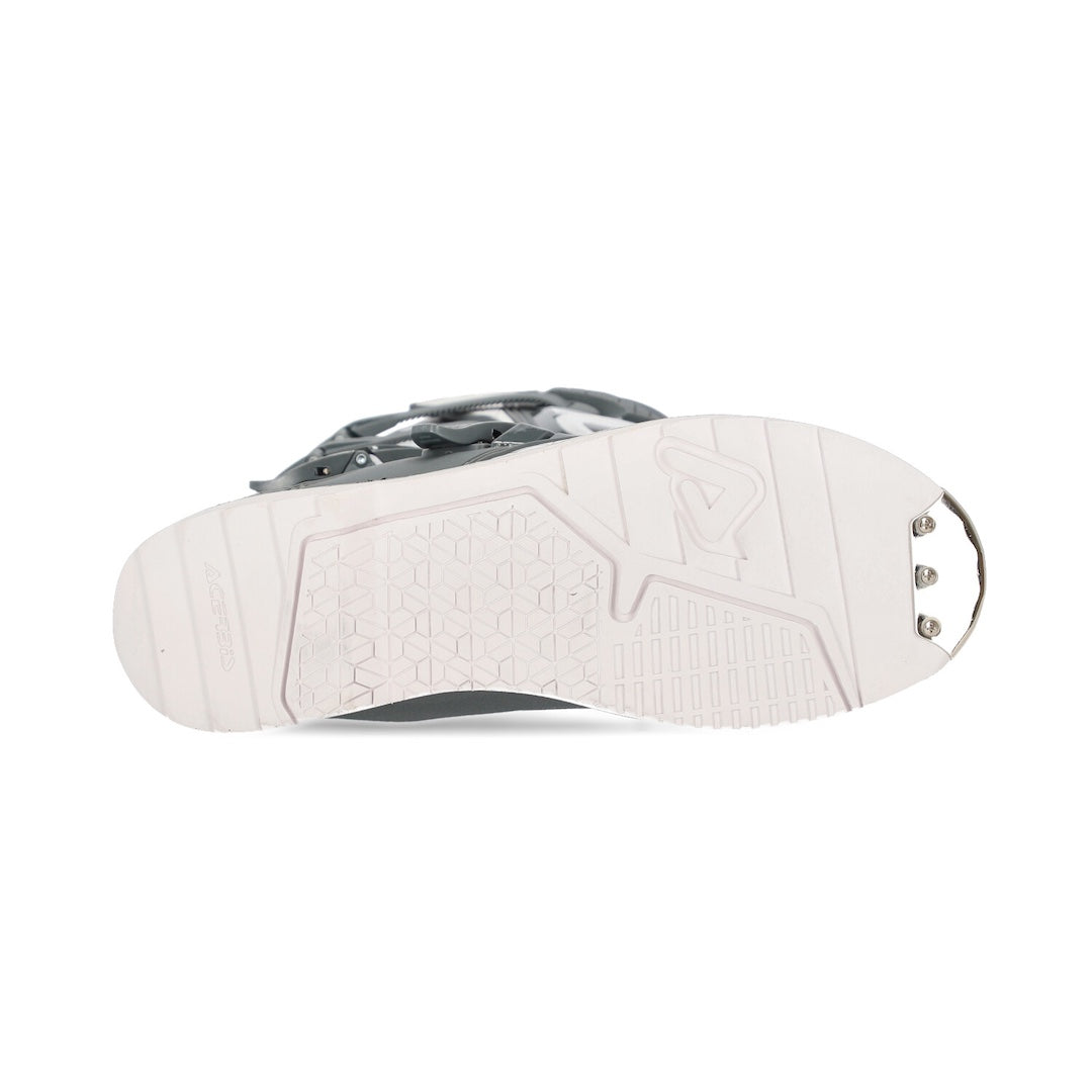 Acerbis E-Team MX Boots Grey/White