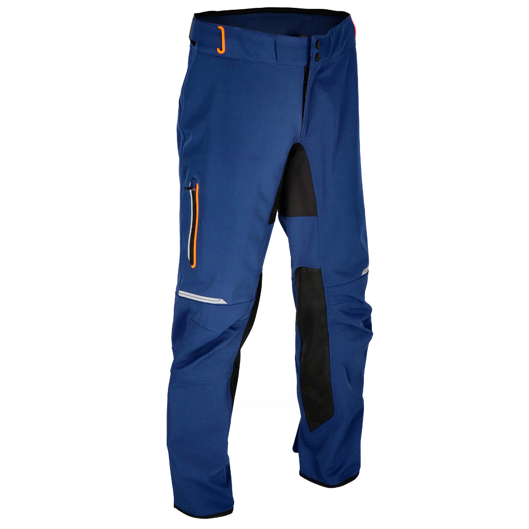 Acerbis X-Duro Waterproof Baggy Pants Blue/Orange