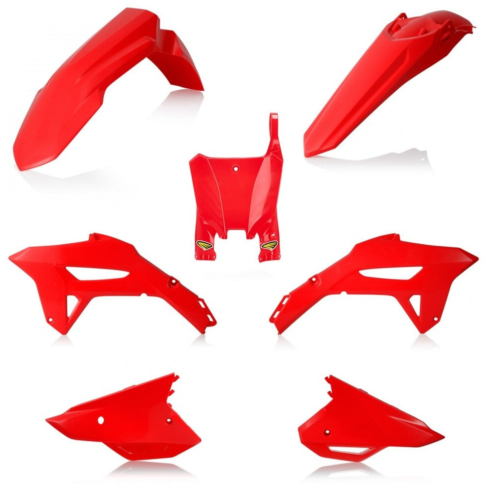 Cycra 5 Piece Plastic kit Honda CRF 450R 21-24, CRF 250R 22-24 Red