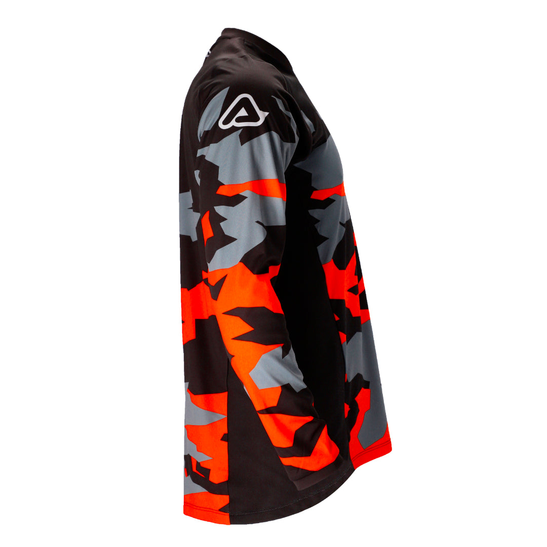 Acerbis X-Duro Winter Jersey Black/Orange