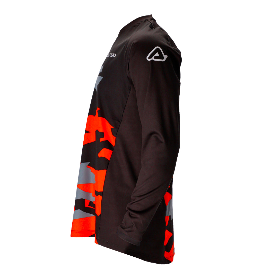 Acerbis X-Duro Winter Jersey Black/Orange