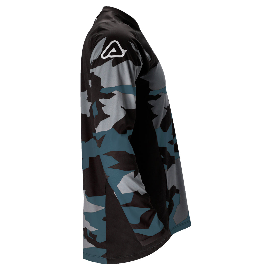 Acerbis X-Duro Winter Jersey Black/Grey
