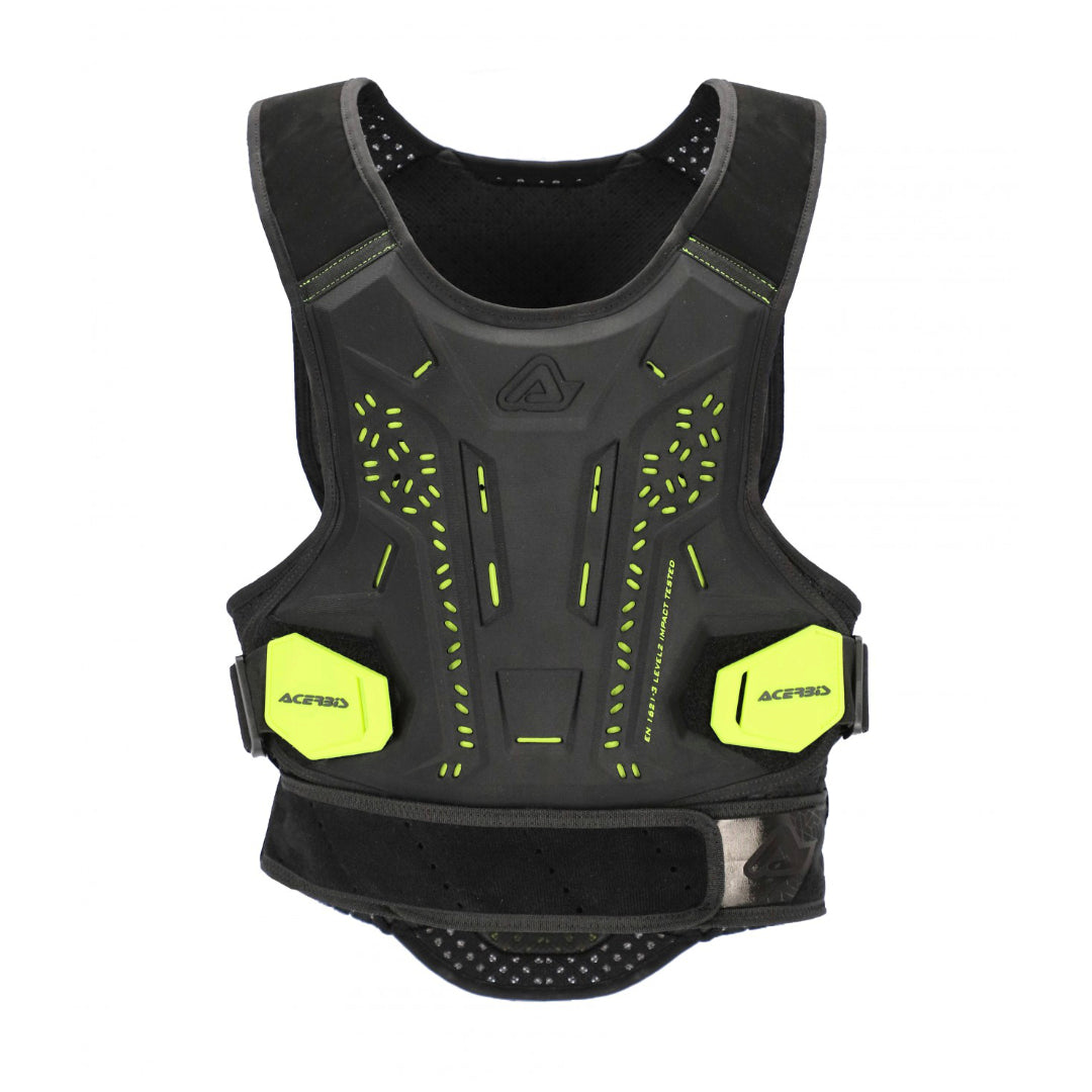Acerbis DNA Level 2 Body Armour Black/Fluo Yellow