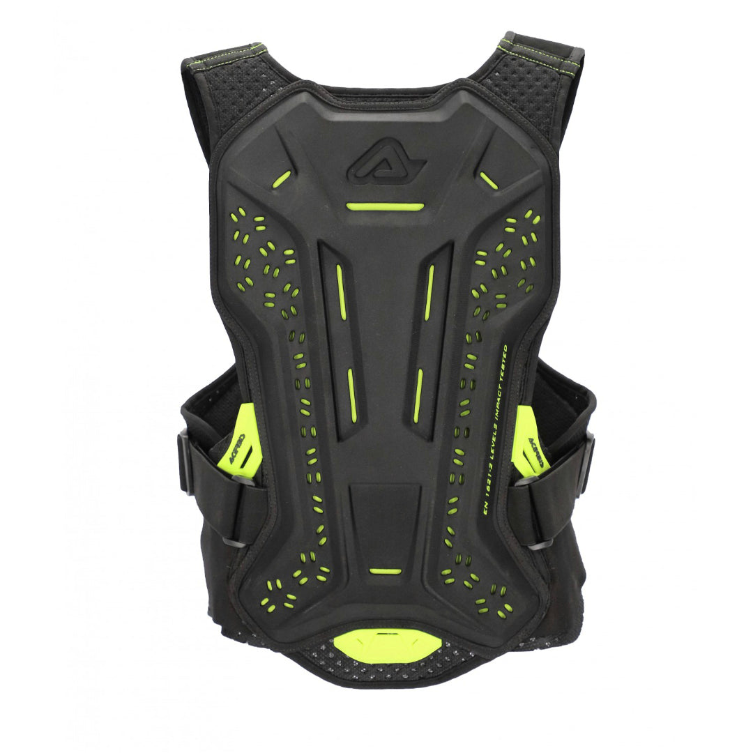 Acerbis DNA Level 2 Body Armour Black/Fluo Yellow