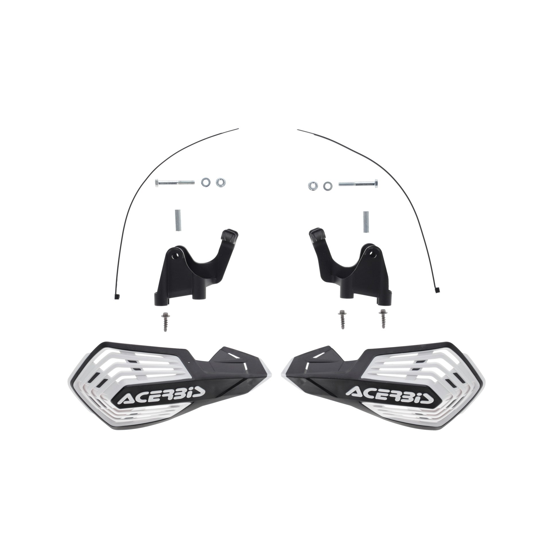 Acerbis K-Future MX Handguards Honda CRF 450 R/RX 2021-2026 Black/White