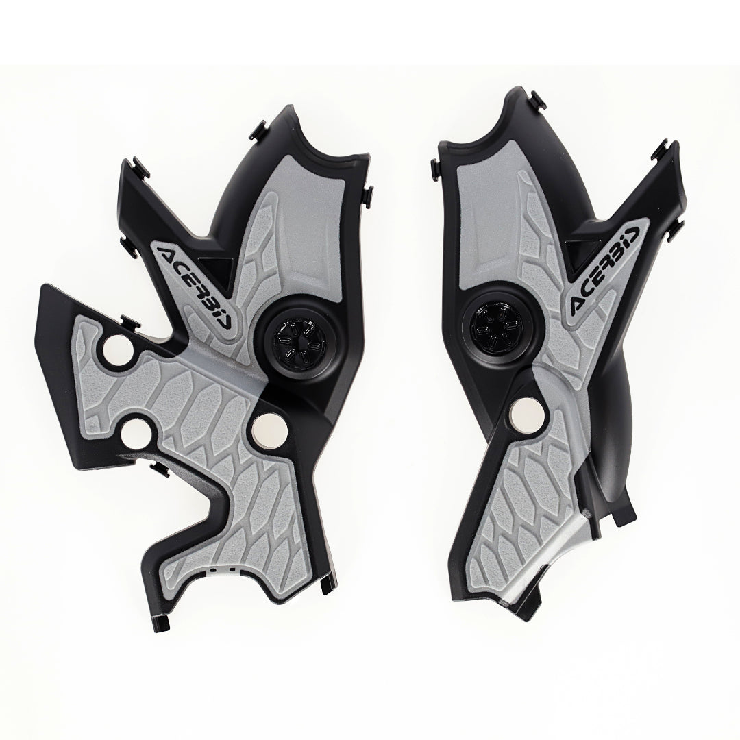 Acerbis X-Grip Frame Guards YAMAHA Tenere 700 19-23 Black/Silver