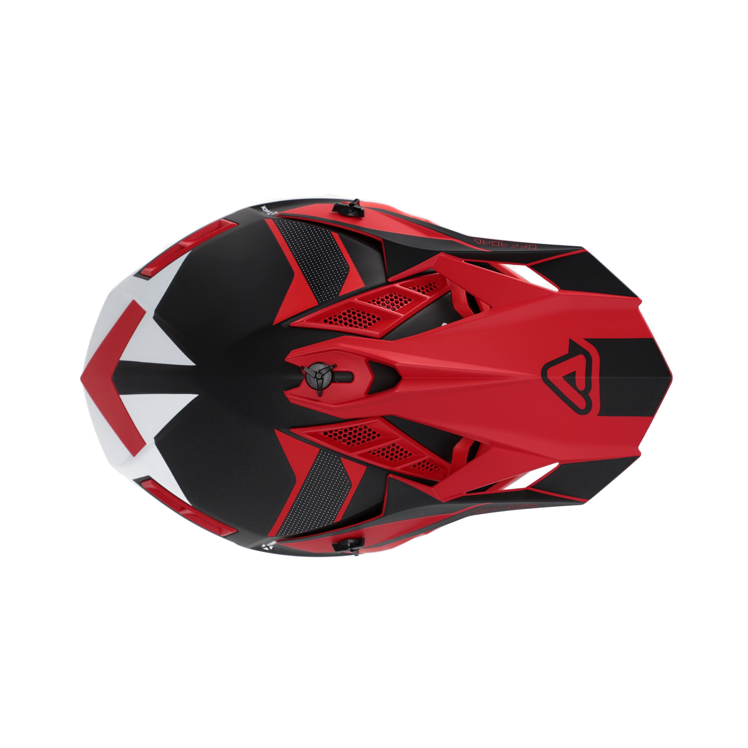 Acerbis X-Track MX Helmet Matte Black/Red