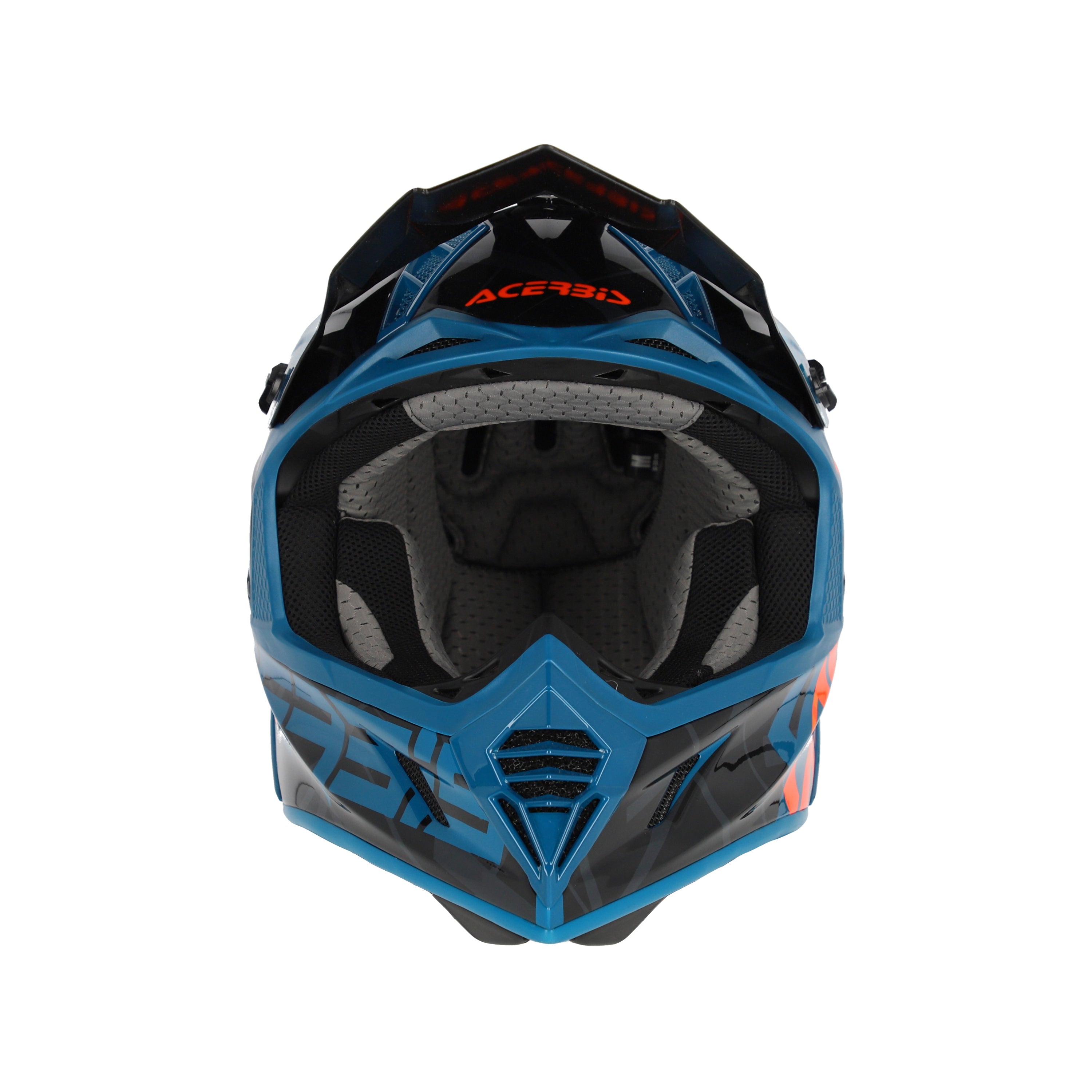 Acerbis X-Track MX Helmet Glossy Black/Green