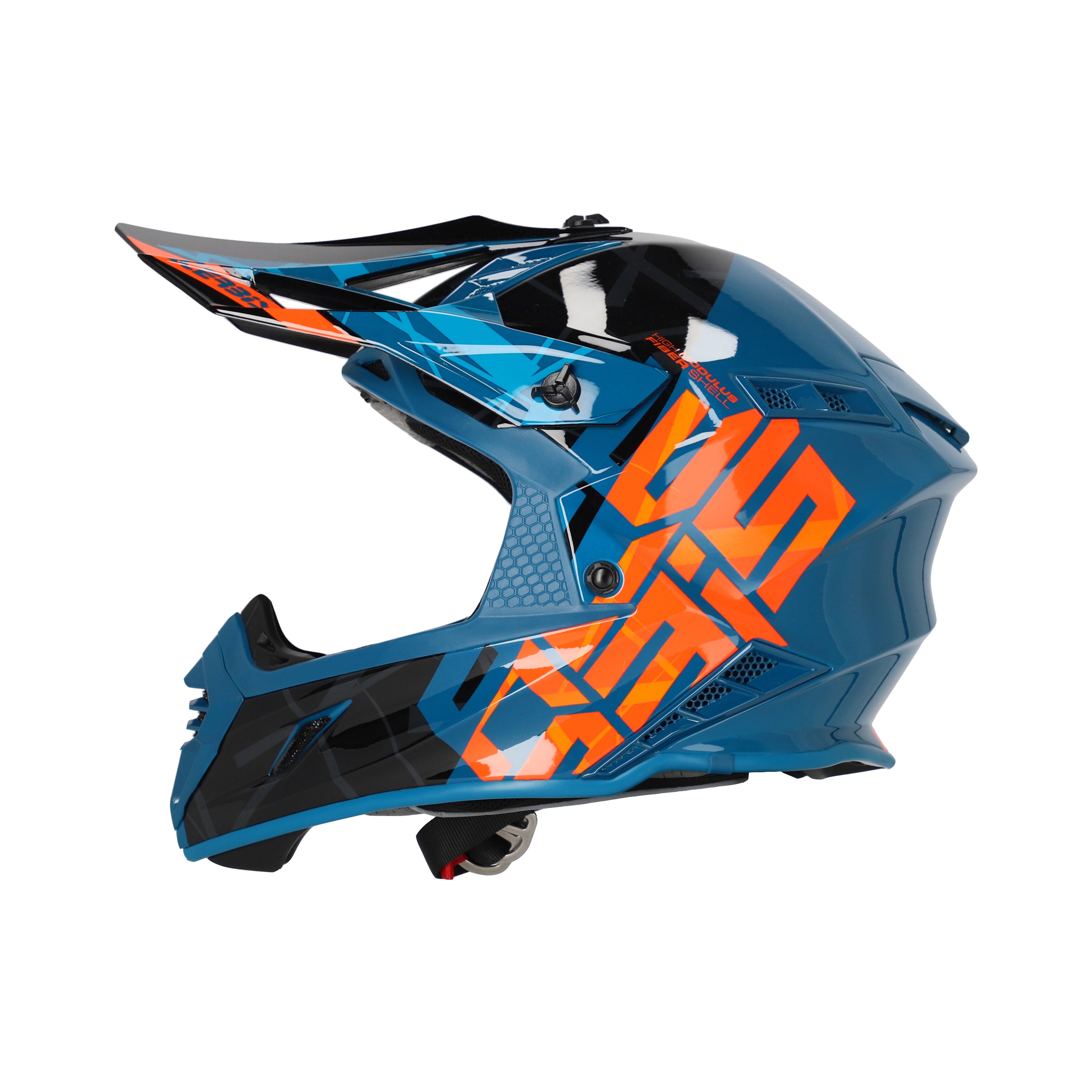 Acerbis X-Track MX Helmet Glossy Black/Green