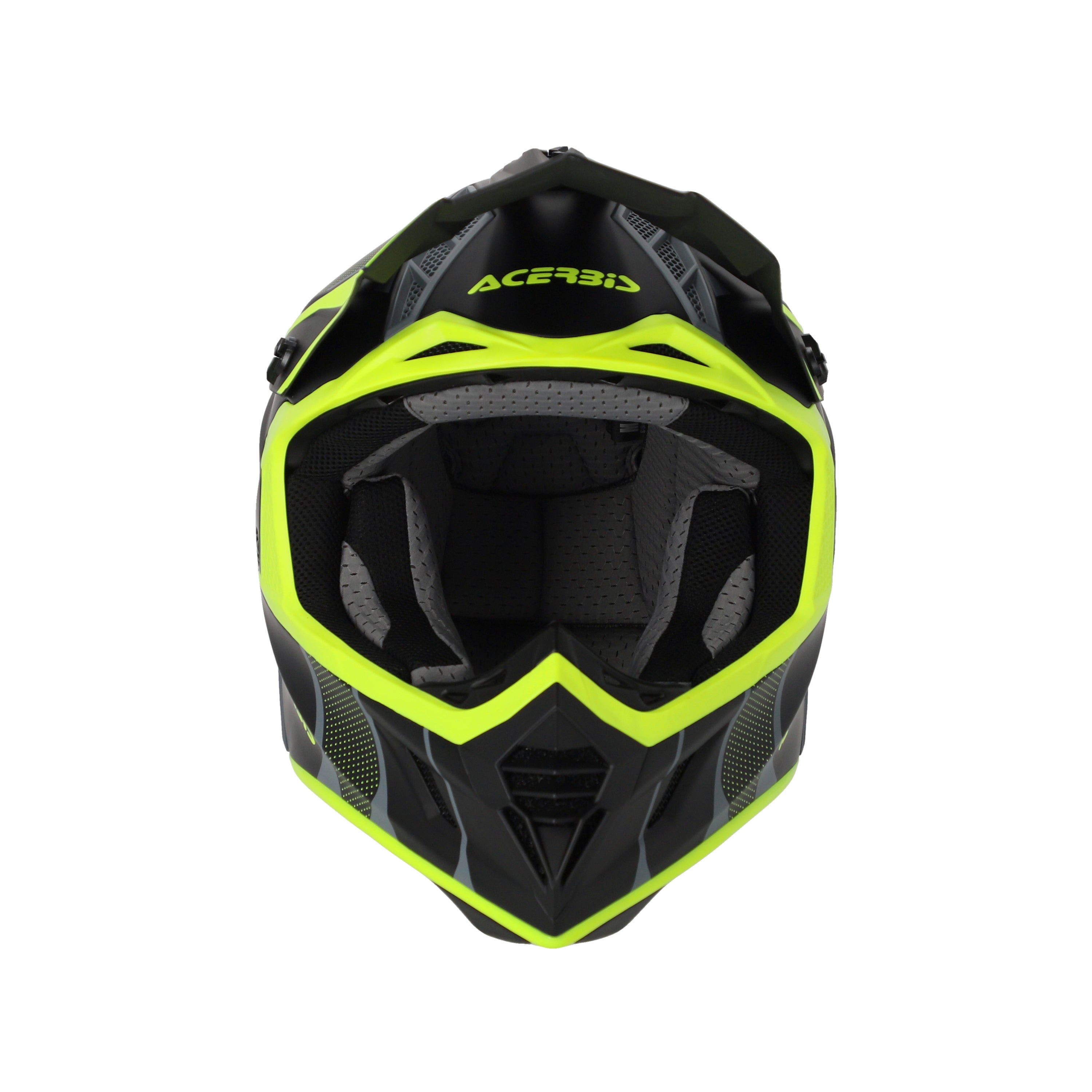 Acerbis X-Track MX Helmet Matte Fluo Yellow/Black