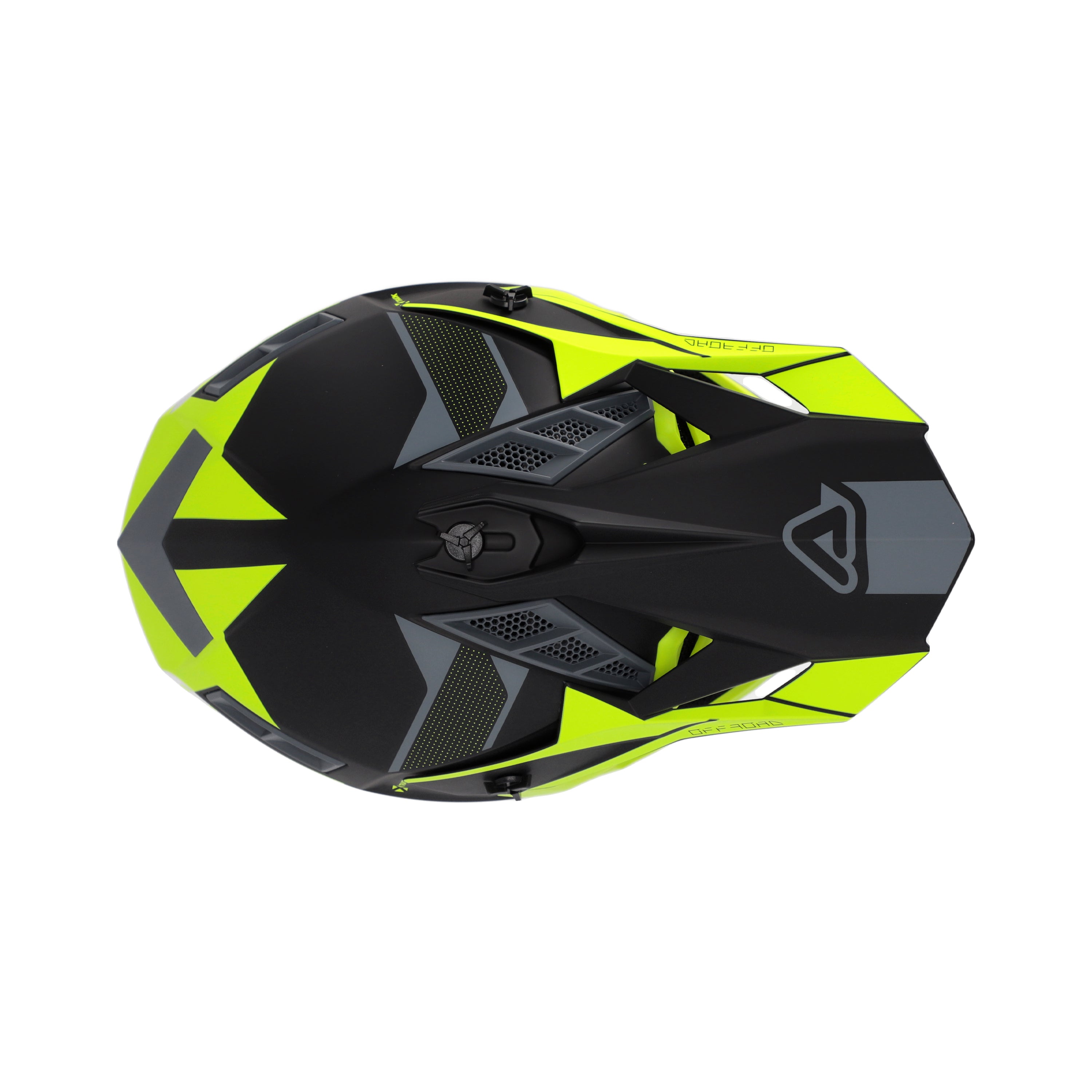 Acerbis X-Track MX Helmet Matte Fluo Yellow/Black