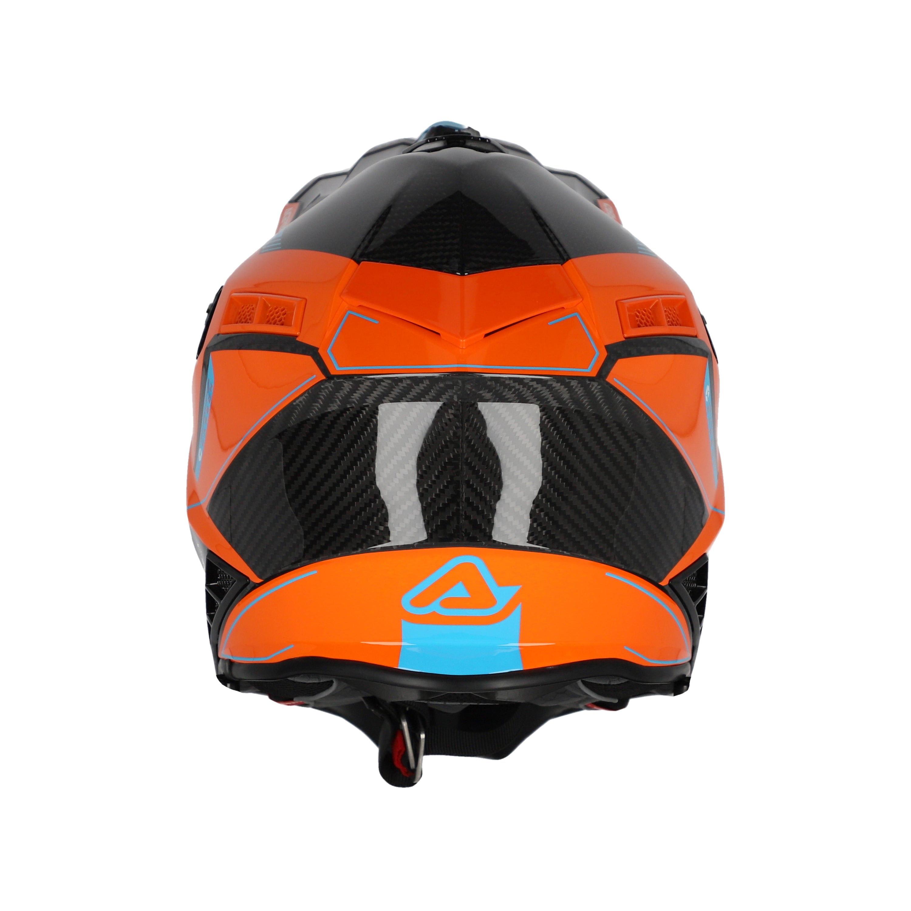 Acerbis Steel Carbon MX Helmet Glossy Orange/Black